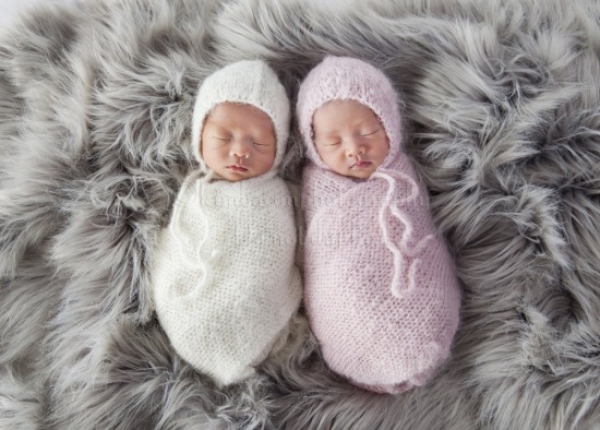 Newborn Twins - Linah & Heath